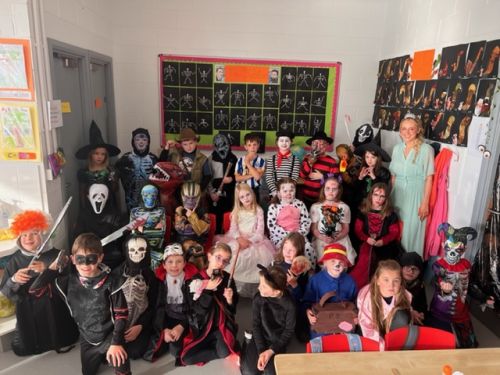 halloween class pic