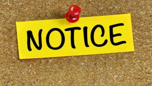 Notice